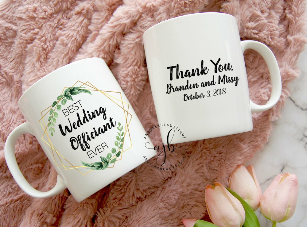 Best Wedding Officiant Ever Wedding Officiant Mug Officiant Gift Wedding Gift