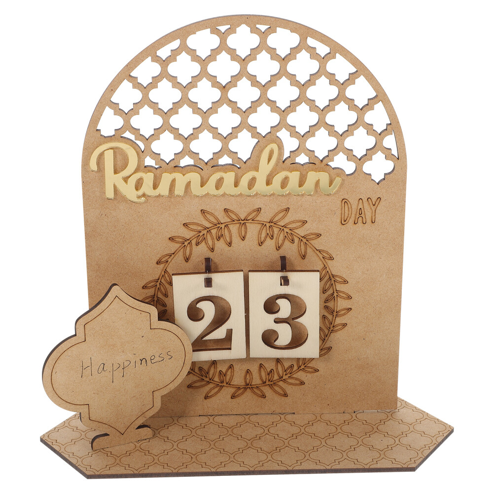 Ramadan Countdown Elements Advent Calendar Eid Mubarak Party Decoration