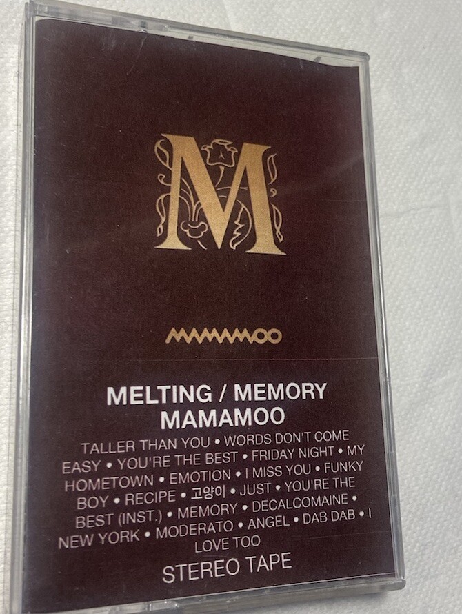 Mamamoo Melting / Memory Near Mint- Custom Cassette Clearance Sale Kpop-image