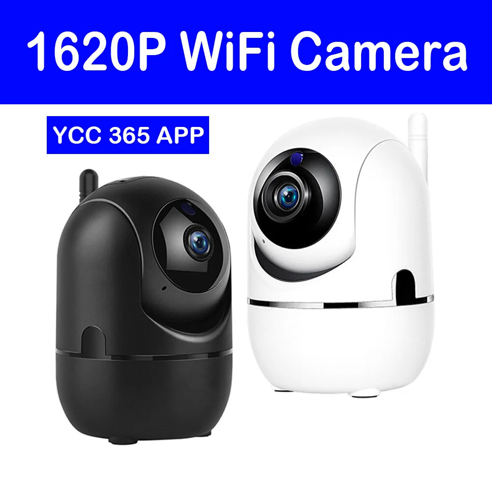 Camera Wifi Smart Home 1620P HD Surveillance Auto Tracking Night Vision Wireless
