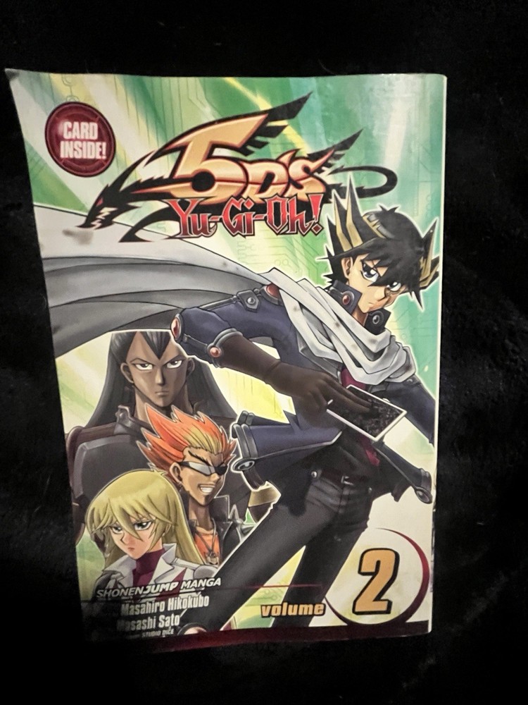 Yu-Gi-Oh 5Ds Vol 2 Shonen Jump Manga 1st Print No Card Hikokubo Sato