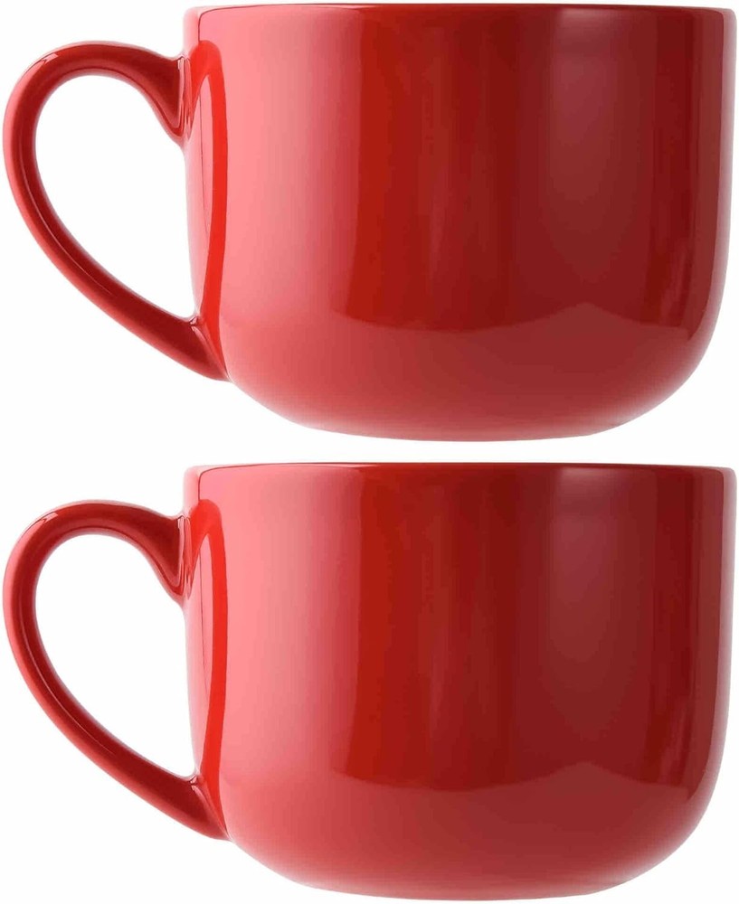 50oz large Ceramic Soup Mug with Handles for Coffee, Tea, Ice Cream, Cereal (...