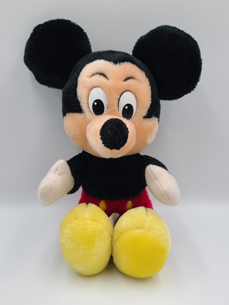 Vintage 20-inch Mickey Mouse Disneyland Walt Disney World Plush Stuffed Animal Toy