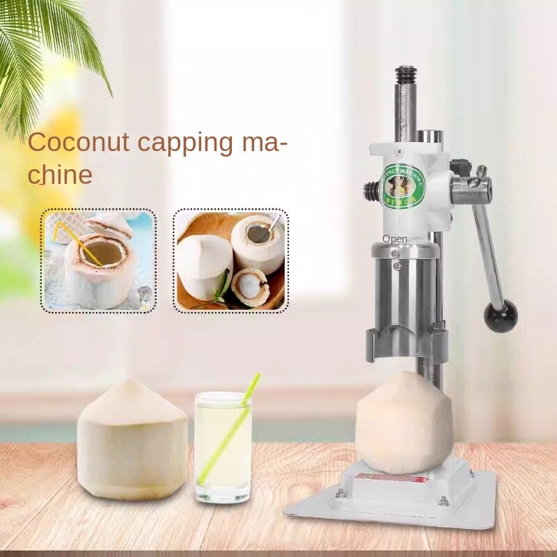 Commercial Stainless Steel Coconut Coconut Cap Opener Manual Stainless Steel