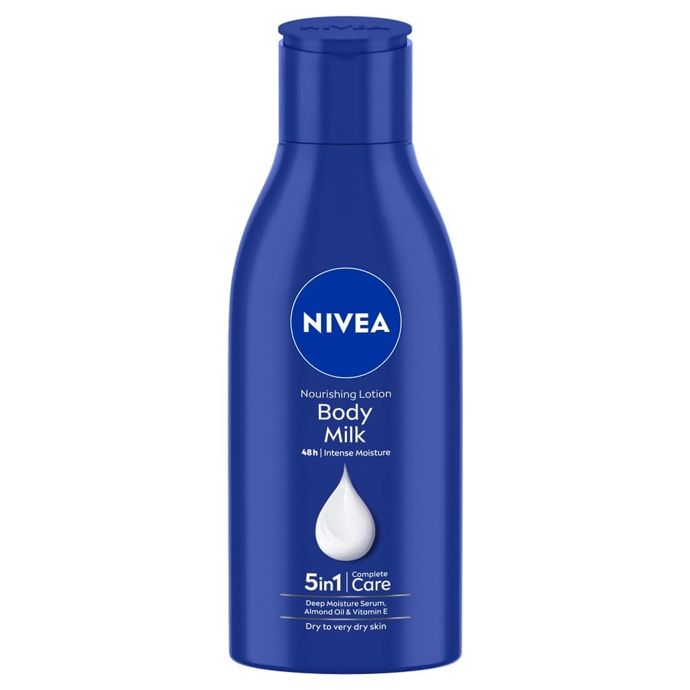 NIVEA Nourishing Body Milk Lotion 120ml for Soft Hydrated Skin