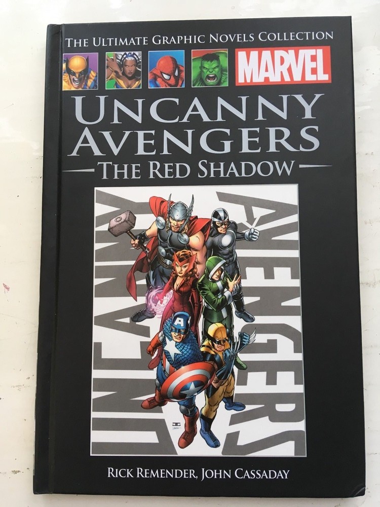 MARVEL THE ULTIMATE GRAPHIC NOVEL COLLECTION #122 UNCANNY AVENGERS RED SHADOW