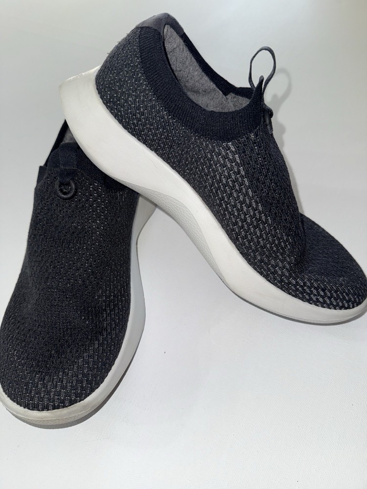 Allbirds Tree Lounger Slip On Shoes Women’s 9 Gray Knit Comfort Casual Eco