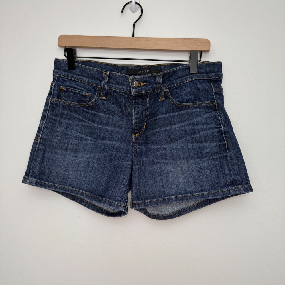 Joe's Jeans Women's Denim Shorts Size 28 Dark Wash Casual Summer