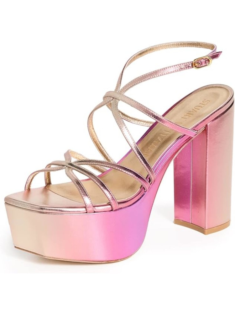 STUART WEITZMAN Womens Pink 3
