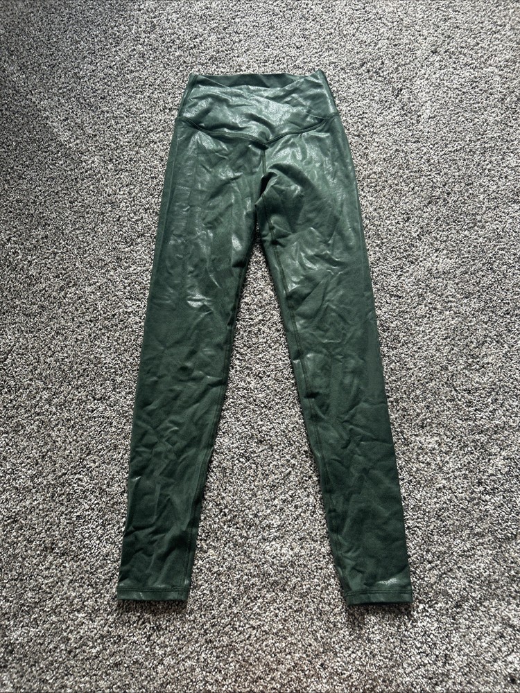 Offline By Aerie Crossover Leggings Size Small Green