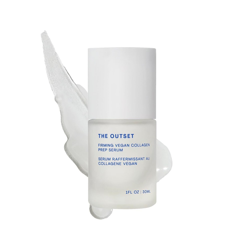 Firming Vegan Collagen Prep Serum - Gentle, Fragrance Free Multi-Benefit Seru...