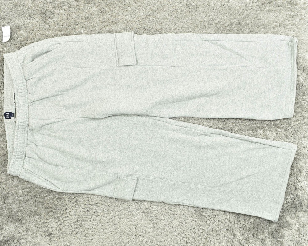 NEW Gap Men's Size XLx32 Sweatpants  Gray Cotton Soft
