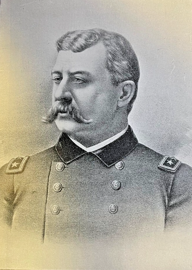 1899 Vintage Magazine Illustration Major General J. R. Brooke