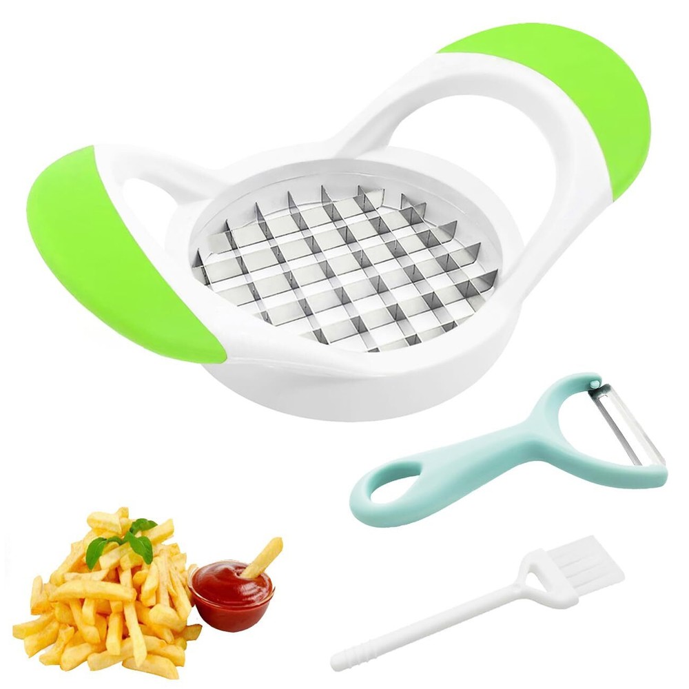 French Fry Maker, Professional Multi-purpose Stainless Steel Fast Vegetable P...