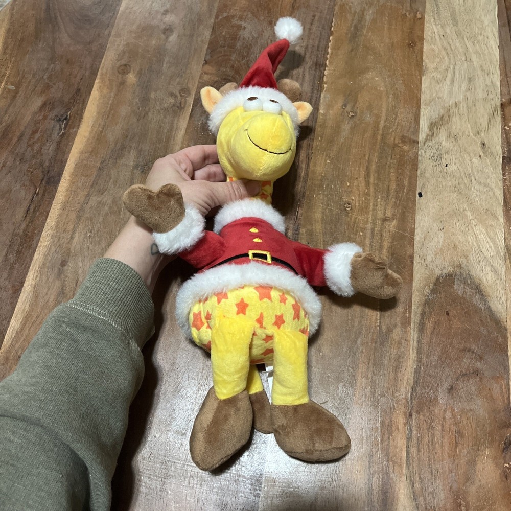 Toys R Us Geoffrey Giraffe Plush Stuffed Animal 2022 16” Holiday Christmas
