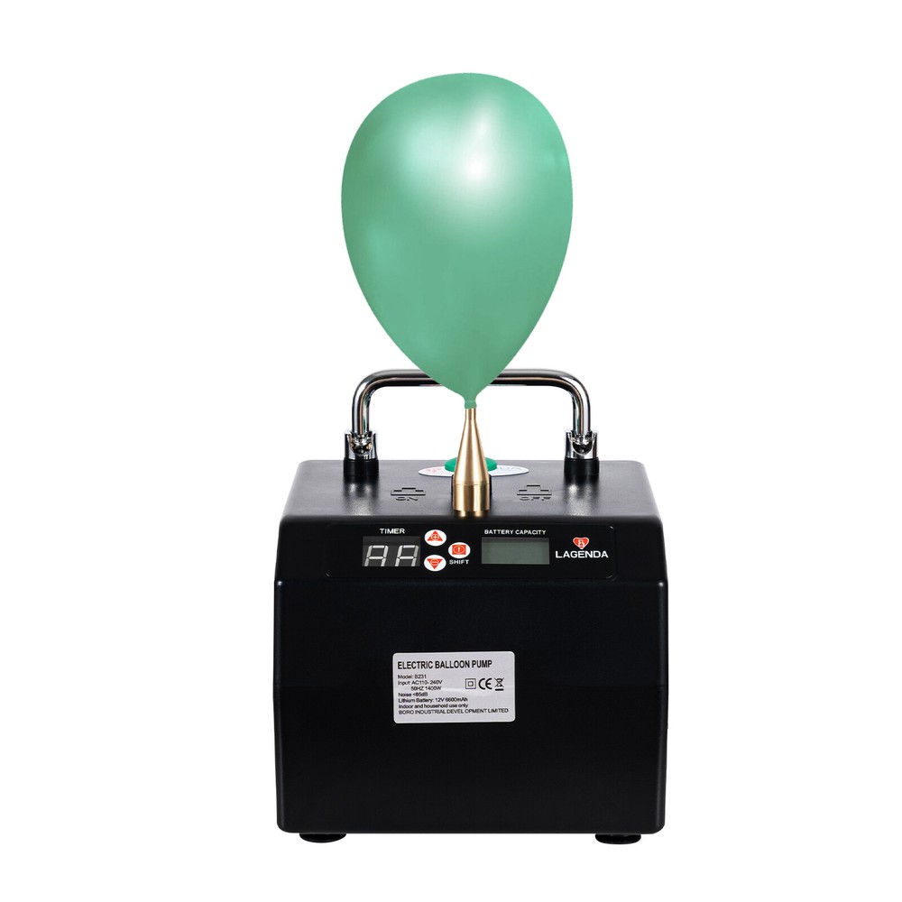 B231 Balloon Pump Lagenda Portable Electric Balloon Inflator Air Blower Party