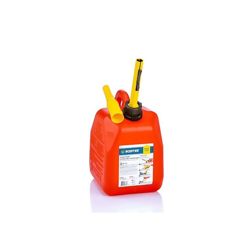Scepter FG4G212 2gal Scepter Ameri-can Gas Can W/fuel Fu