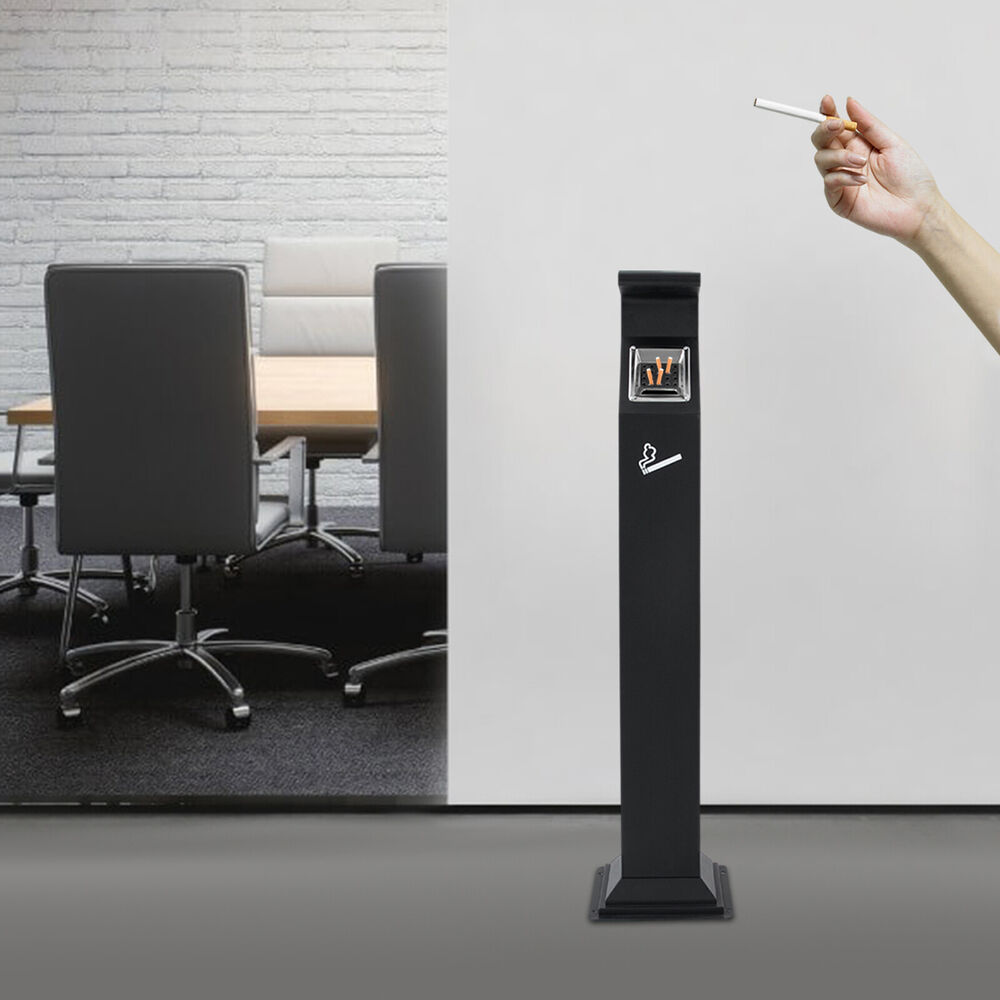 Commercial Trash Can Cigarette Ashtray for Outside/Indoor Waste Comtainer