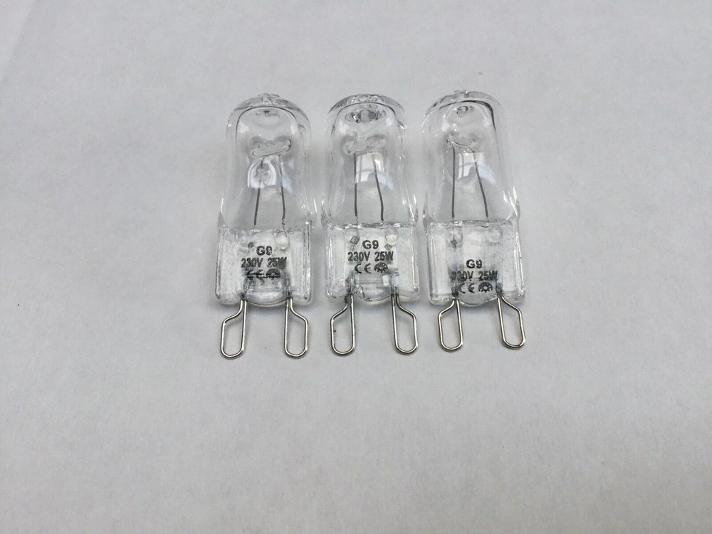 3-Pack Westinghouse Halogen Oven Bulbs WVG665W WVG665WLP WVG665WNG Replacement Globes