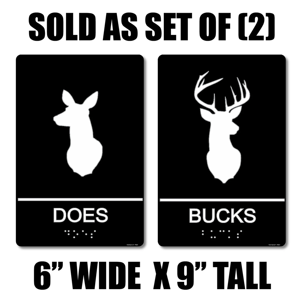 ADA Compliant “Does & Bucks