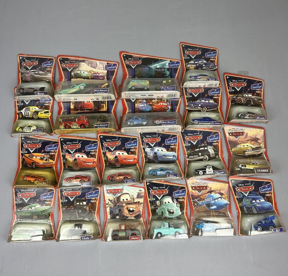 21pc Collection Disney Pixar Cars 1:55 Scale Unopened 2006 Die Cast Model Toys.