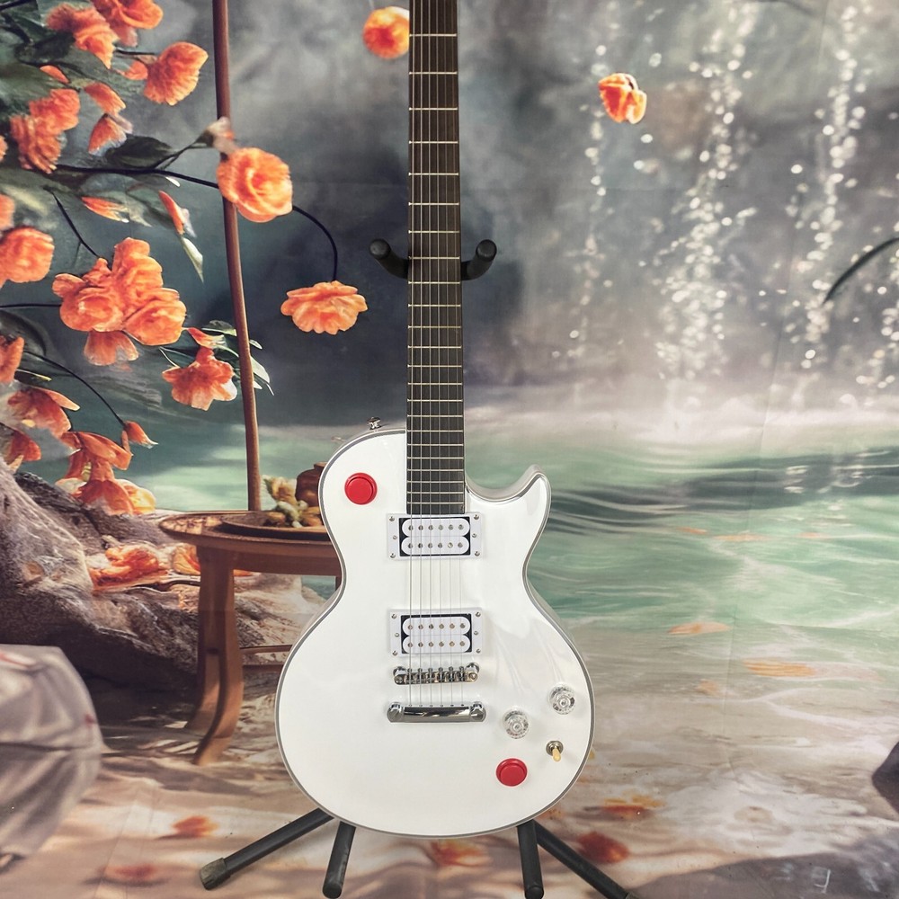 Buckethead Signature LP Alpine White 2010 electric guitar 24frets USA Warehouse