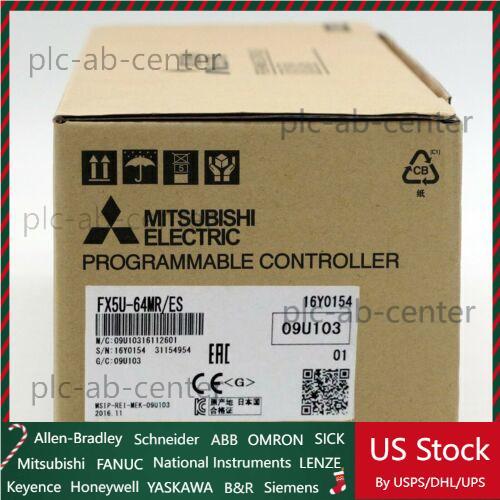 FX5U-64MR/ES 1PCS NEW Mitsubishi PLC module FX5U-64MR/ES