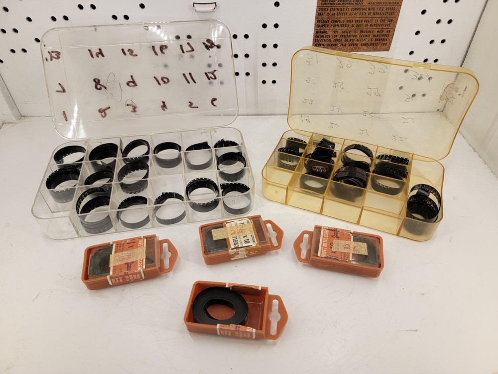 UNIQUE LOT of Vintage 8mm Film Short Clips, Unknown Subject. You Discover!