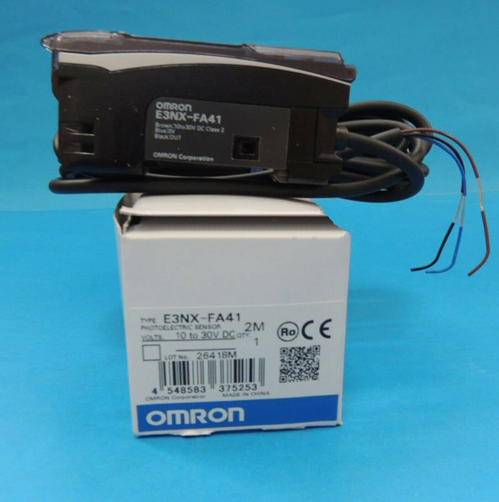 Omron New In Box photoelectric sensor E3NX-FA41 1 year warranty free shipping#XR