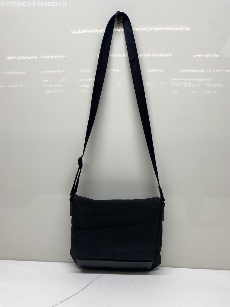 Tumi Black Messenger Bag