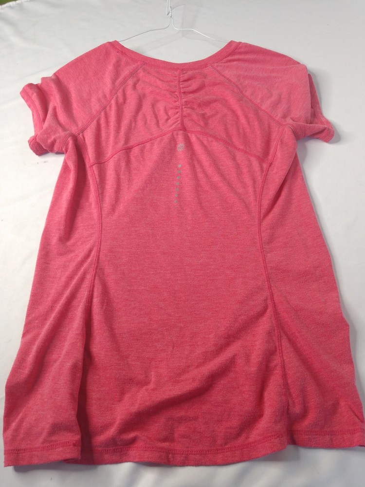 Tangerine Women's Pink Activewear Shirt, Exercise Gym Fitness Size Medium Top