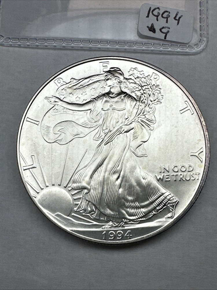 1994 US American Silver Eagle! KEY DATE 1 oz 0.999 fine Silver Uncirculated