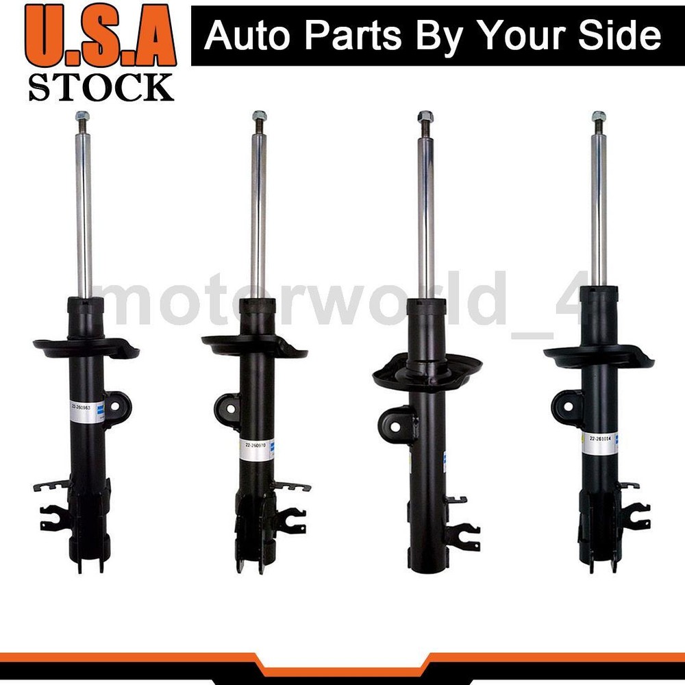 4 Front Rear Strut Assembly Fits Jeep Renegade 2.4L 1.4L 1.8L_