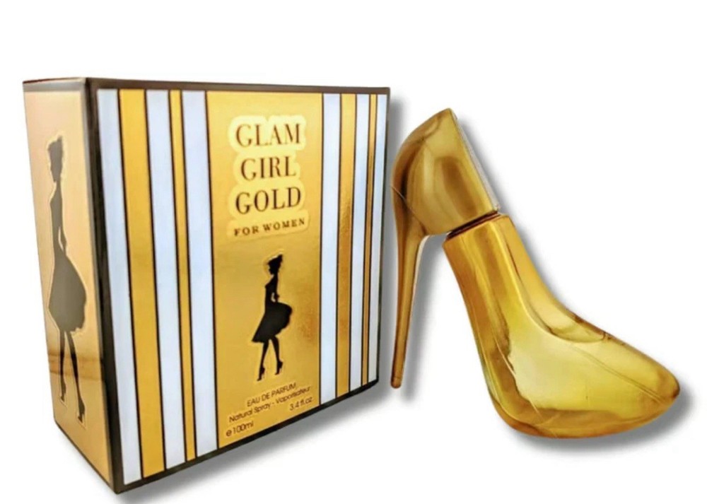Glam Girl Gold by Fragrance Couture 3.4oz Eau De Parfum Women New Sealed Box