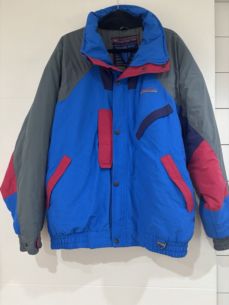Vintage Tyrolia by Head XL Colorblock Windbreaker Ski Snowboard Jacket