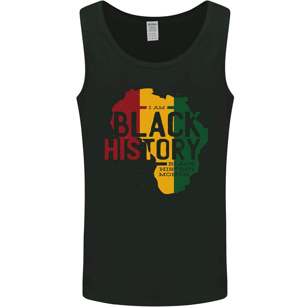 African Black History Month Lives Matter Juneteenth Mens Vest Tank Top