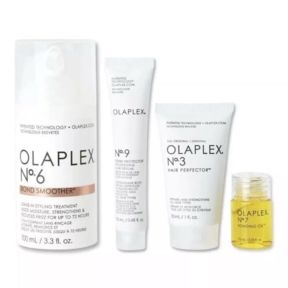 Olaplex Hair Set 4pc No 6 Bond Smoother No 7 Bonding Oil