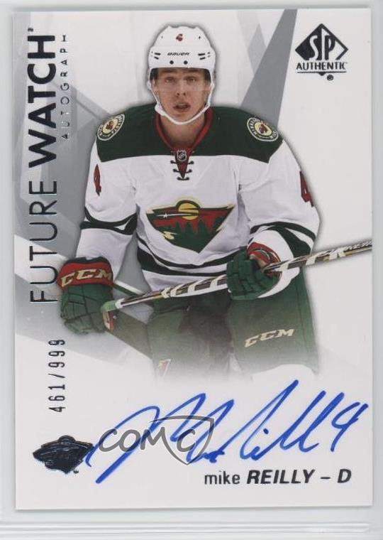 2016-17 SP Authentic Future Watch Auto /999 Mike Reilly #137 Rookie Auto RC