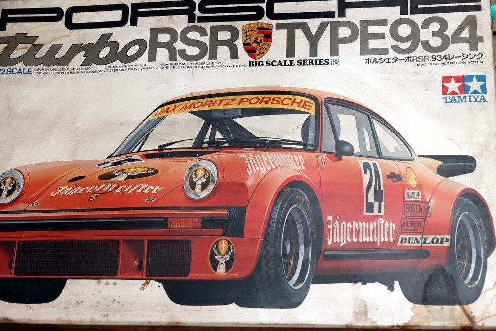 TAMIYA 1/12 Jägermeister Porsche 934 RSR Turbo