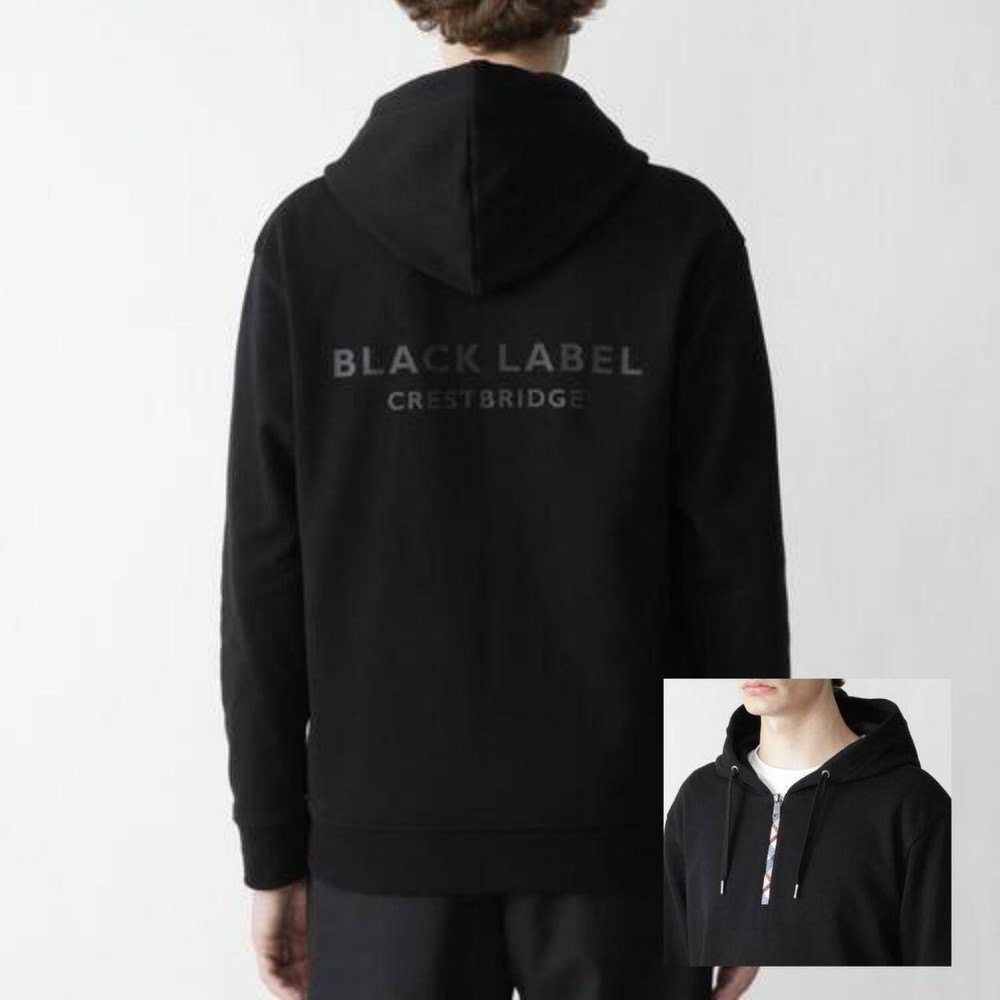 Black Label Crestbridge Hoodie Men's Fashion from Japan