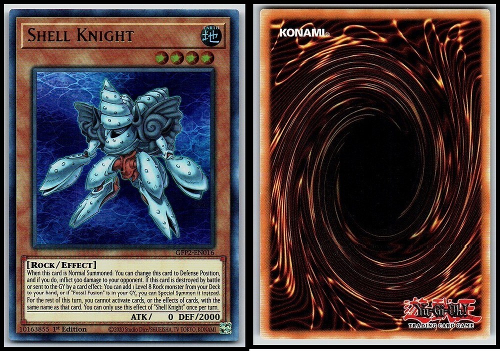 Shell Knight GFP2-EN016 1st Edition Foil YuGiOh Card Ultra Rare