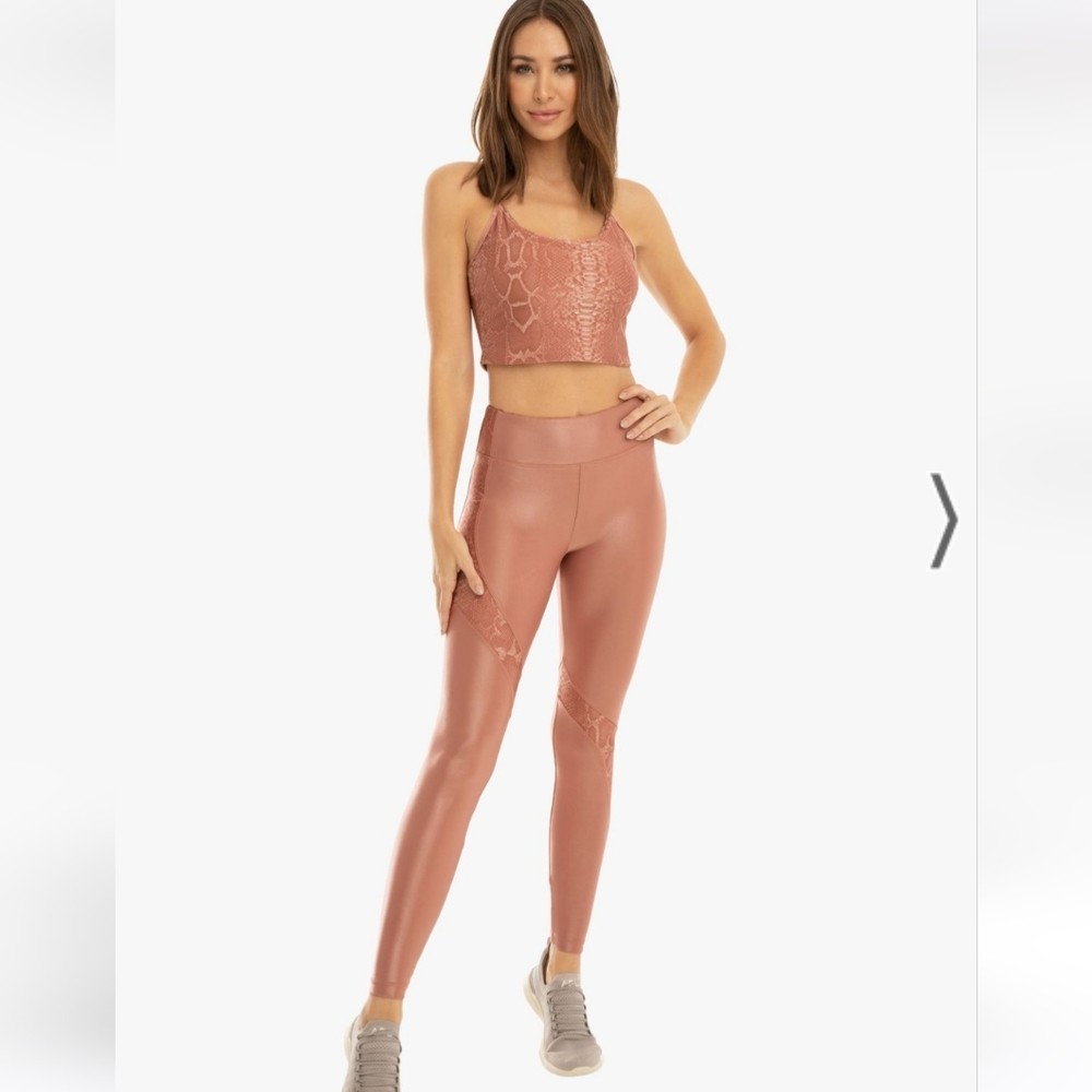 Koral Infinity High Rise Legging - Reptile Sand Sz S