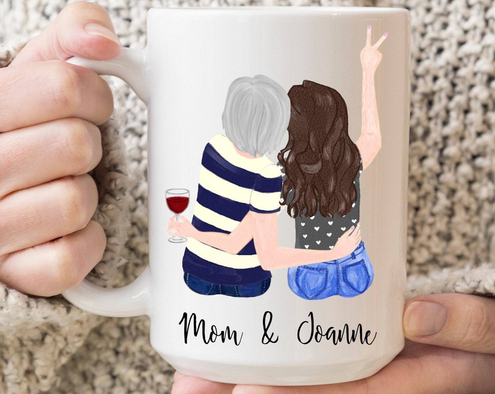 Custom Gift For Mom Pick Your Hair Mug Mom Mug Mom Birthday Gift Best Mom Ever M