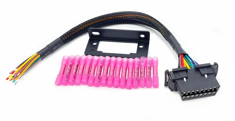 Universal OBD2 Female Pigtail Cable 1ft/30cm - Quick and Easy Vehicle Repair