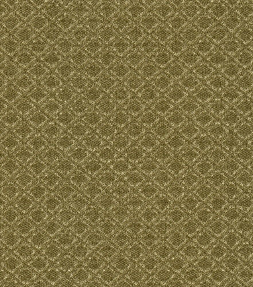 Geometric Print Polyester Fabric in Wheat 54 Inches Wide