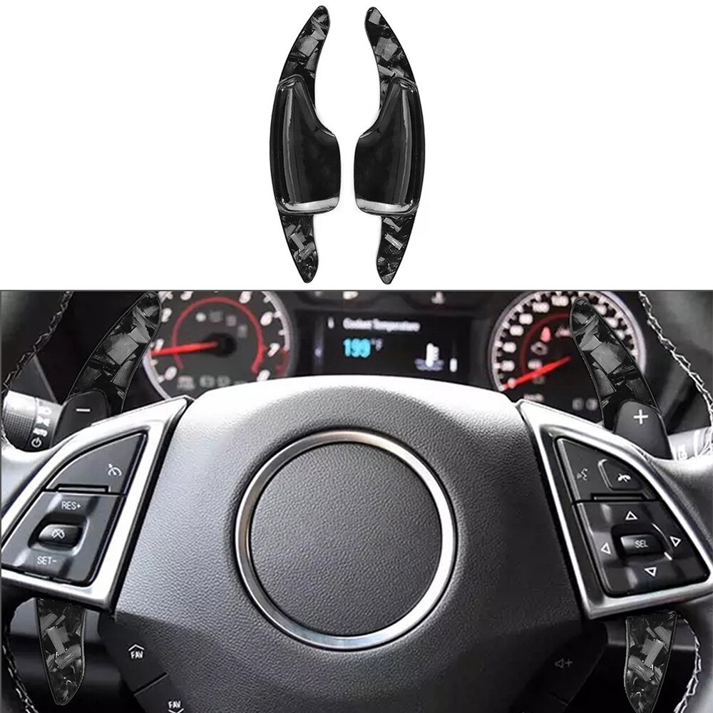 Steering Wheel Shifter Paddle Extension For Chevrolet Camaro C7 Corvette auto