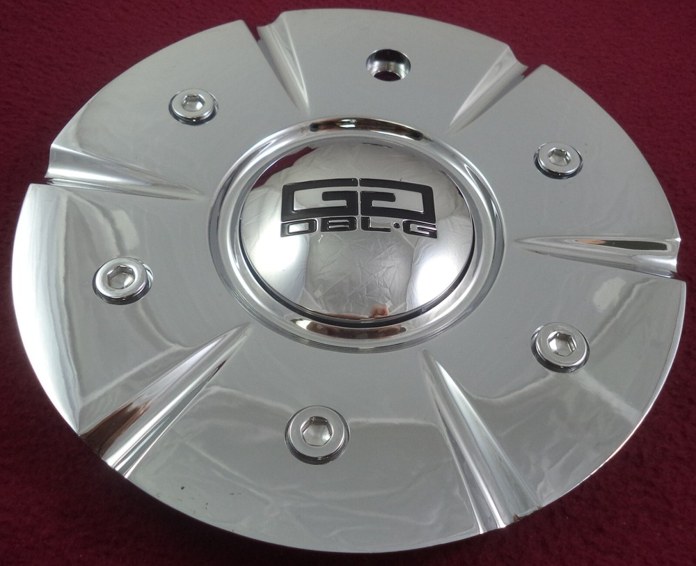 Chrome Double G Wheels Custom Center Cap 504H174-1 504H174-3-image