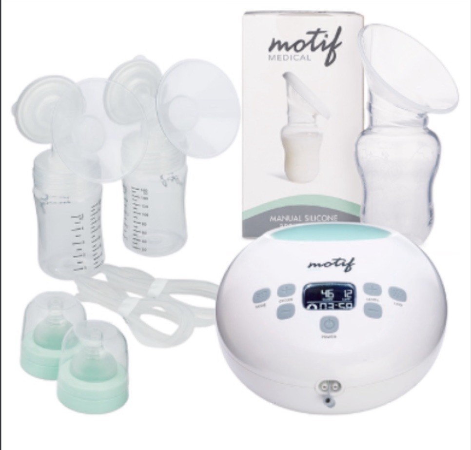 Motif Luna Double Electric Breast Pump Brand New Sealed LCD Adjustable