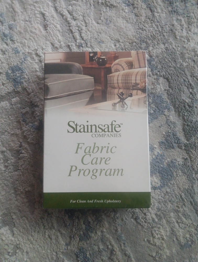 Stainsafe Companies Fabric Care Kit for Clean and Fresh Upholstery New Sealed