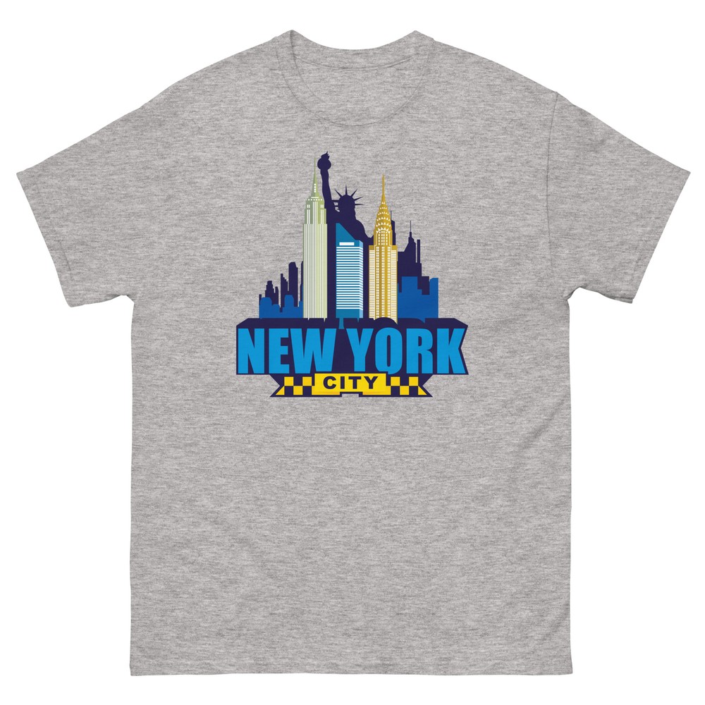 New York City Skyline Souvenir Tee | Vintage NYC Landmark T-Shirt | Gift